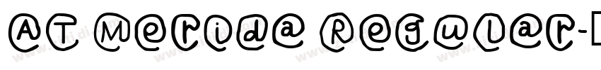 AT Merida Regular字体转换
